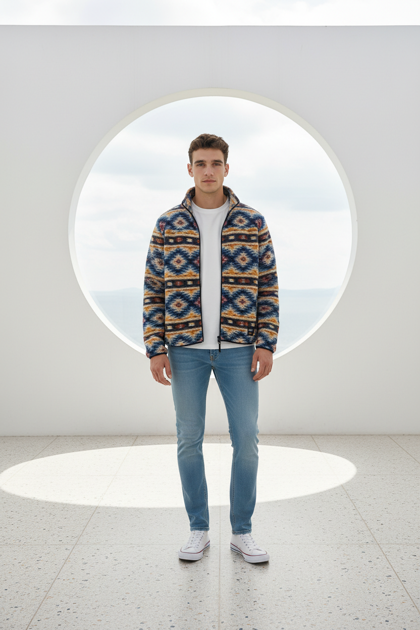 Harper Lewis Unisex Sherpa Polar